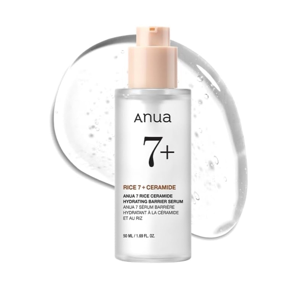 ANUA RICE CERAMIDE 7 HYDRATING BARRIER SERUM, 50ml/1.69fl.oz. | Brightening